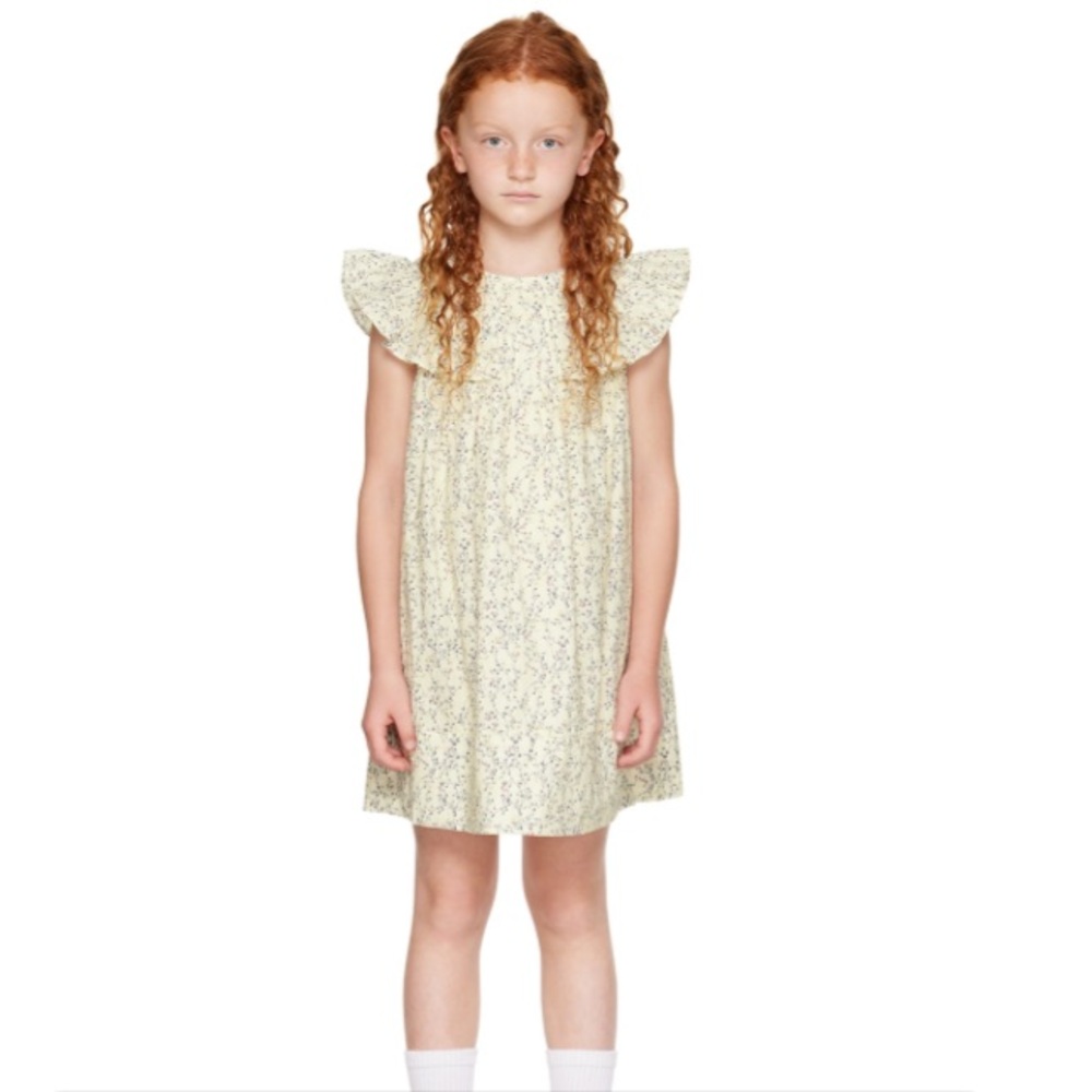 Bonpoint girls floral dress size 14y nwt